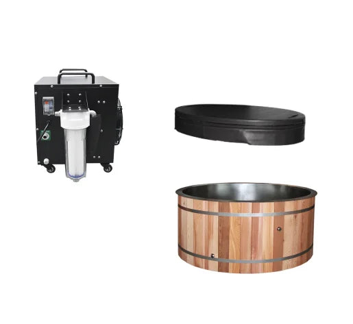 Hot Selling Luxury Cedar Ice Bath Spa Barrel