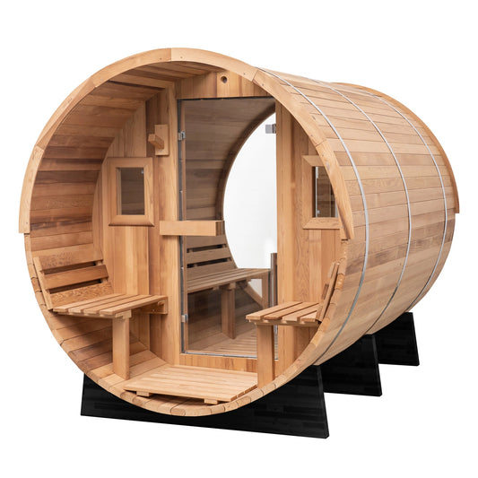 Skyline Relax Sauna - 6 Person w/ Porch