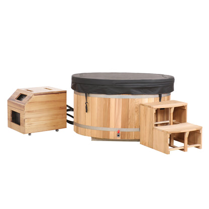 Hot Selling Luxury Cedar Ice Bath Spa Barrel