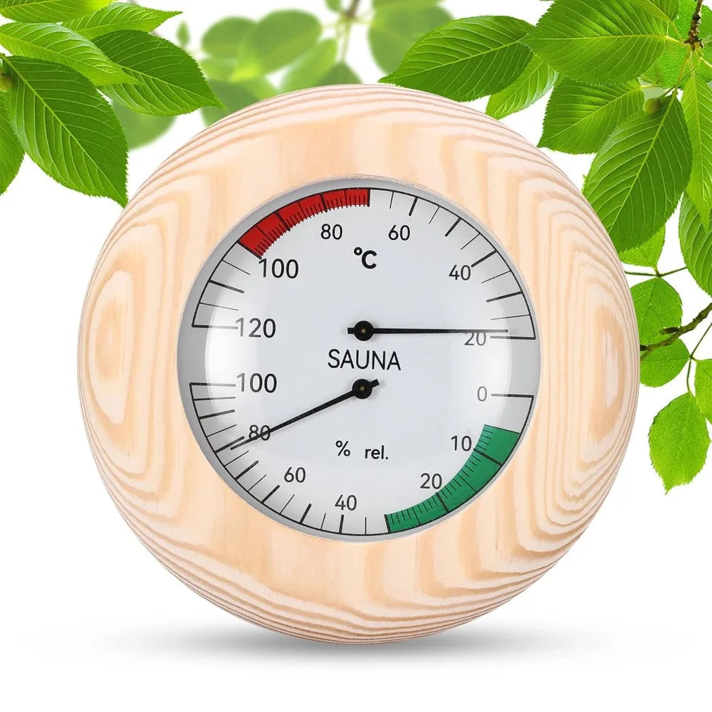2-in-1 Digital Sauna Thermometer and Hygrometer