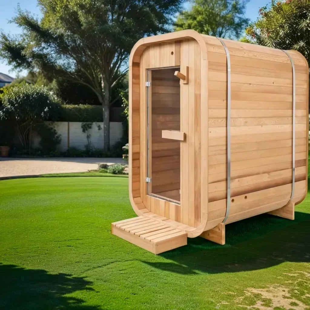 Portable Traditional Outdoor Sauna for Compact Personal Use