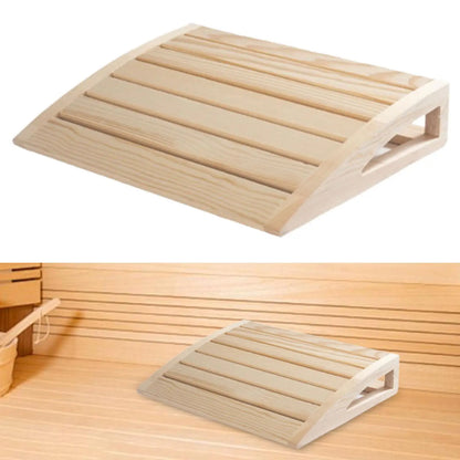 Sauna Headrest Professional Back Bolster for Relaxing Backrest Modern Sauna
