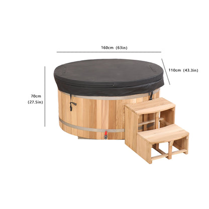 Hot Selling Luxury Cedar Ice Bath Spa Barrel