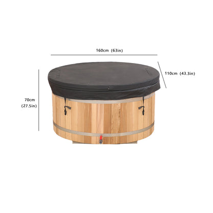 Hot Selling Luxury Cedar Ice Bath Spa Barrel