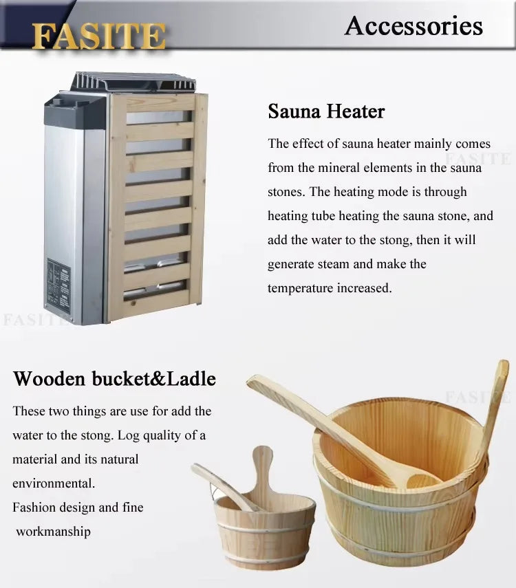 Portable Traditional Outdoor Sauna for Compact Personal Use