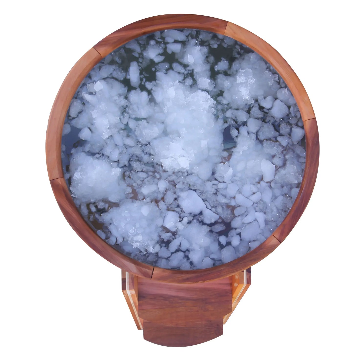 Cold Water Therapy Wooden Cold Plunge Recovery